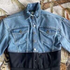 Mugler x H&M Denim Corset Jacket – Size XS (Made in Italy)